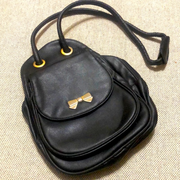 Vintage leather backpack purse - Picture 1 of 11